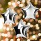 18" Star Foil Mylar Balloons - Party Decorations, Silver, 10 Pieces